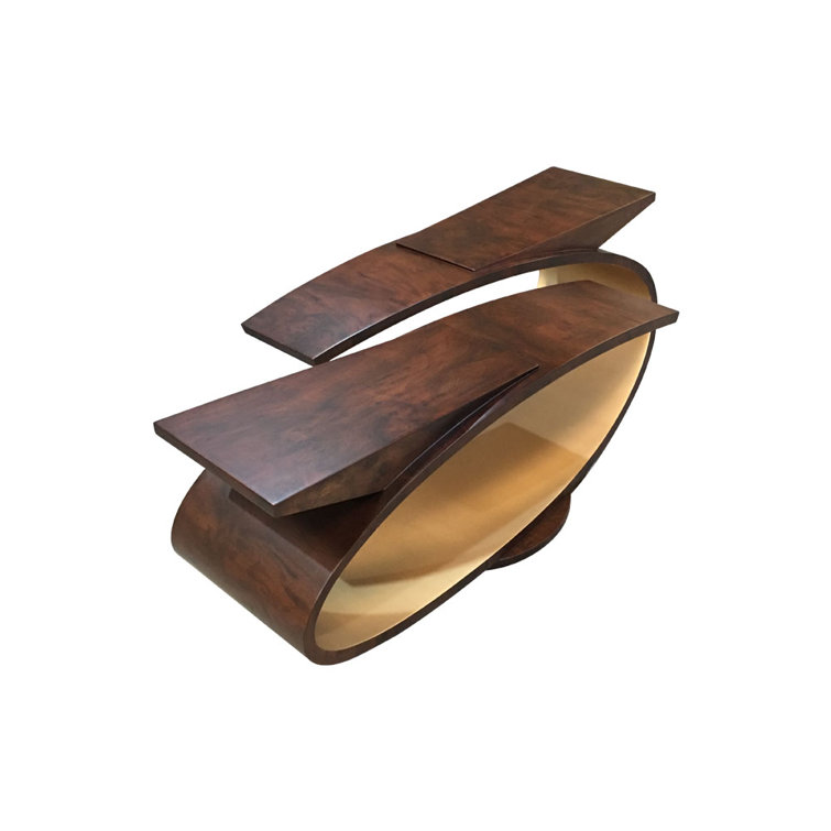 Ivy Bronx Penland Eclipse Dark Brown Coffee Table UK Wayfair.co.uk